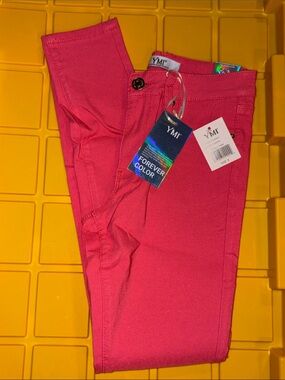 YMI Women's Hot Pink Skinny Jeans